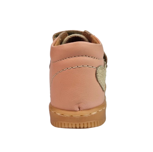 Ghete Fete Hokide cu talonet Piele Naturala Roz HK380RZ3 [4]