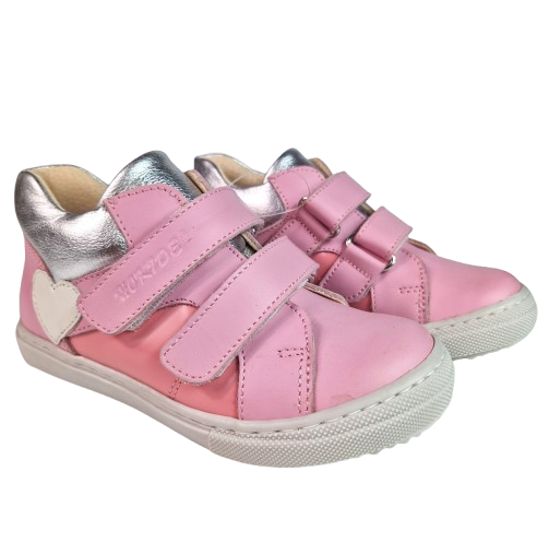 Ghete Fete Hokide cu talonet Piele Naturala Roz HK442RZ2 [6]