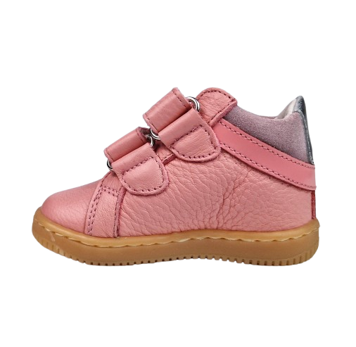 Ghete Fete Hokide cu talonet Piele Naturala Roz HK481RZ [3]