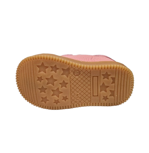 Ghete Fete Hokide cu talonet Piele Naturala Roz HK481RZ [5]