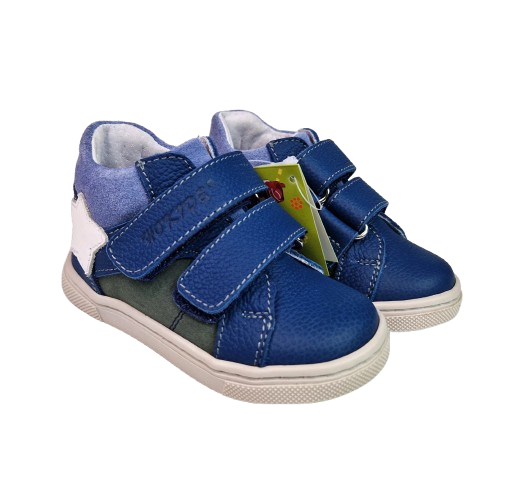 Pantofi Baieti Hokide cu talonet Piele Naturala Albastru HK442AB2 [6]