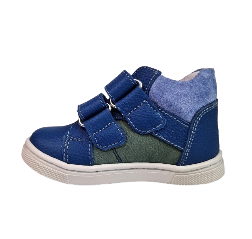 Pantofi Baieti Hokide cu talonet Piele Naturala Albastru HK442AB2 [3]