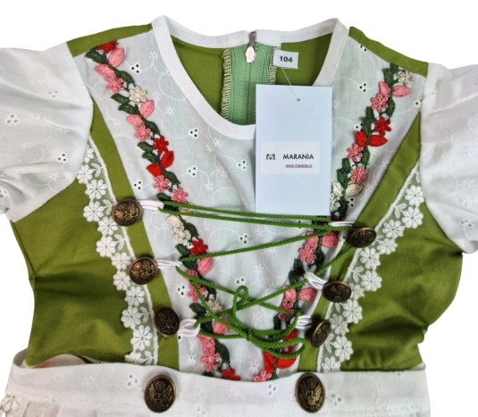 Rochita unicat dirndl, verde, MAR0049 (5) [5]