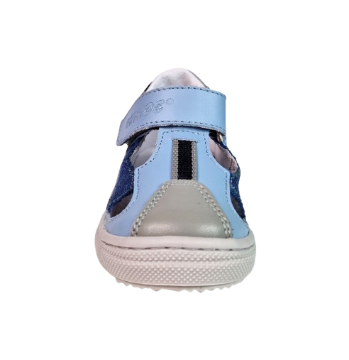 Sandale Baieti Hokide cu talonet Piele Naturala Albastru/BlueD. HK139ABBD [2]