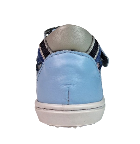 Sandale Baieti Hokide cu talonet Piele Naturala Albastru/BlueD. HK139ABBD [4]