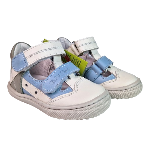 Sandale Baieti Hokide cu talonet Piele Naturala Albastru/BlueD. HK386ABBD [6]