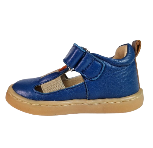 Sandale Baieti Hokide cu talonet Piele Naturala Albastru HK433AB [3]