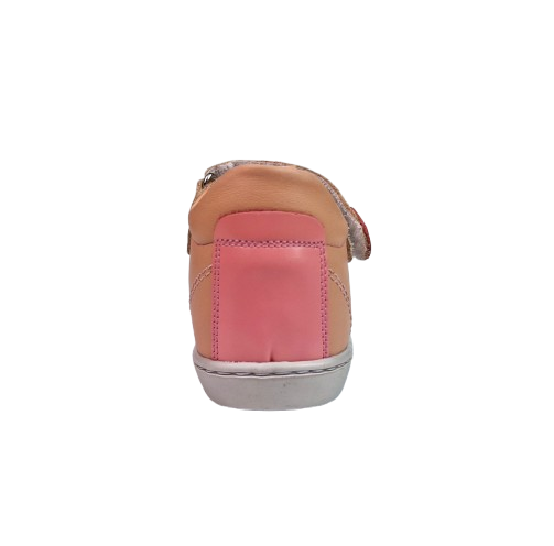 Sandale Fete Hokide cu talonet Piele Naturala Roz HK386RZ [4]