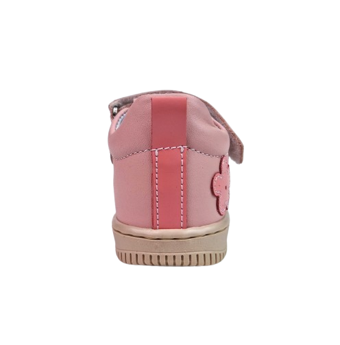 Sandale Fete Hokide cu talonet Piele Naturala Roz HK433RZ2 [4]