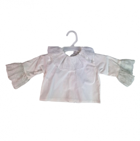 Compleu botez baieti cu doua fete - Print, marimea 62, Bleu-Crem MAR0028 [8]