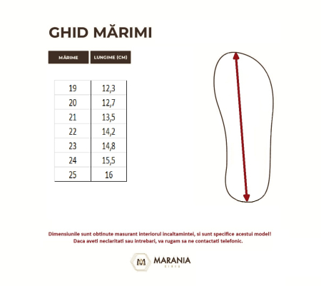 Ghete Baieti Hokide cu talonet Piele Naturala Imblanite Albastru HK412AB [6]