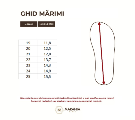 Ghete Baieti Hokide cu talonet Piele Naturala Imblanite Albastru HK460AB [6]