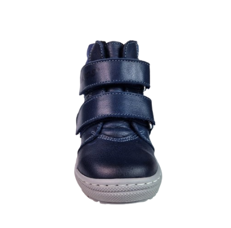 Ghete Baieti Hokide cu talonet Piele Naturala Imblanite Albastru HK460AB [1]