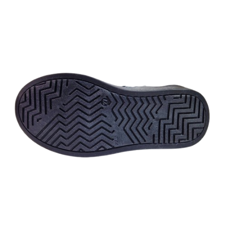 Ghete Baieti Hokide Piele Naturala Imblanite Negru HK441NG [4]