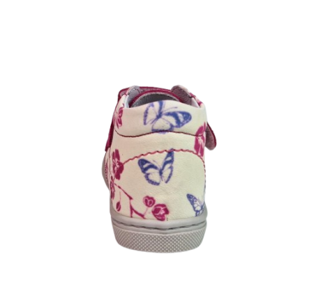 Ghete Fete Hokide cu talonet Piele Naturala Fucsia HK380FS [3]