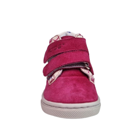 Ghete Fete Hokide cu talonet Piele Naturala Fucsia HK380FS [1]
