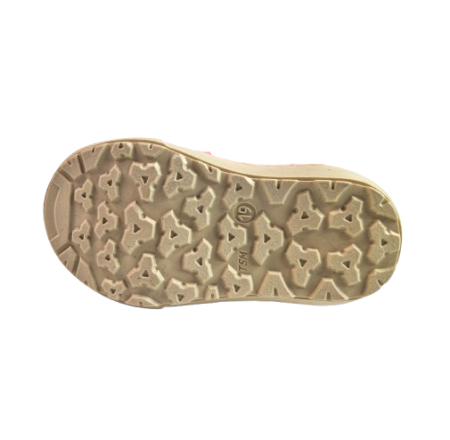 Ghete Fete Hokide cu talonet Piele Naturala Imblanite Roz HK438RZ [4]