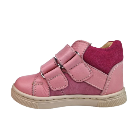 Ghete Fete Hokide cu talonet Piele Naturala Roz HK442RZ3 [2]