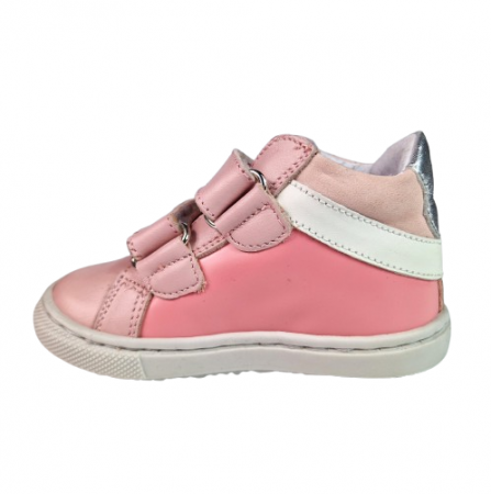 Ghete Fete Hokide cu talonet Piele Naturala Roz HK481RZ [3]