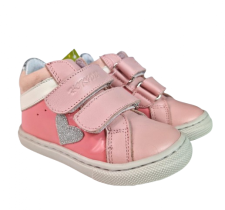 Ghete Fete Hokide cu talonet Piele Naturala Roz HK481RZ [5]