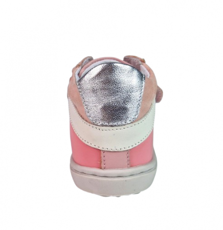Ghete Fete Hokide cu talonet Piele Naturala Roz HK481RZ [2]