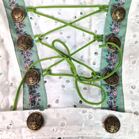 Rochita unicat dirndl, verde deschis, MAR0047 [2]