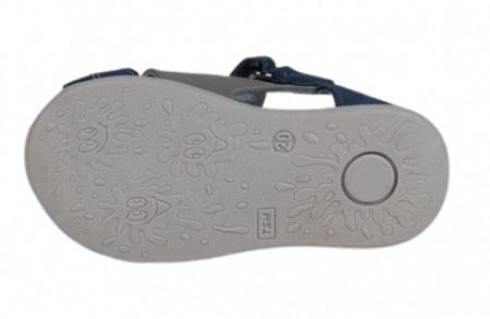 Sandale Baieti Hokide cu talonet Piele Naturala Albastru/BlueG. HK405ABG [4]