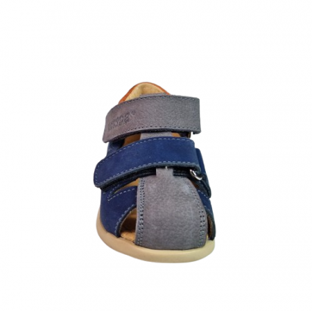 Sandale Baieti Hokide cu talonet Piele Naturala Albastru HK186ABGR [1]