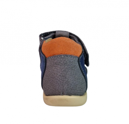 Sandale Baieti Hokide cu talonet Piele Naturala Albastru HK186ABGR [3]