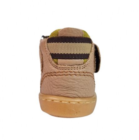 Sandale Baieti Hokide cu talonet Piele Naturala Maro HK273MR [3]