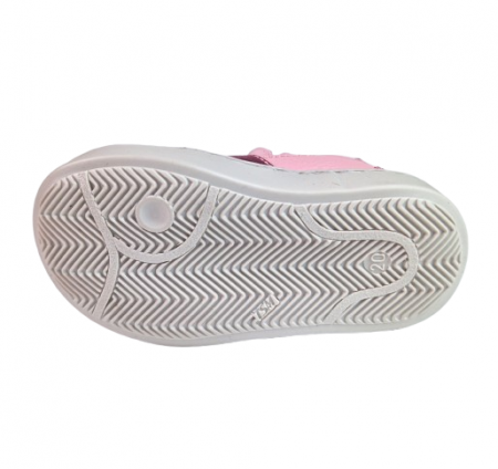 Sandale Fete Hokide cu talonet Piele Naturala Roz HK273RZ2 [4]