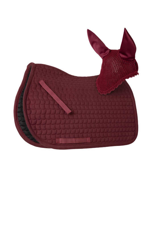 Horze Saddle Pad Jumping and Ear Net Set [1]