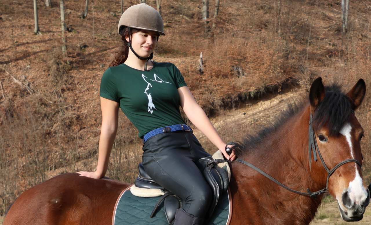 Tricou „Gând verde” / „Green Thought” t-shirt  - fete, femei / women - organic [9]