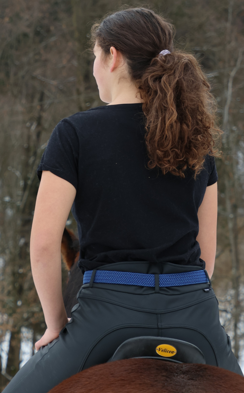 Tricou negru / Black t-shirt - fete, femei / women [3]