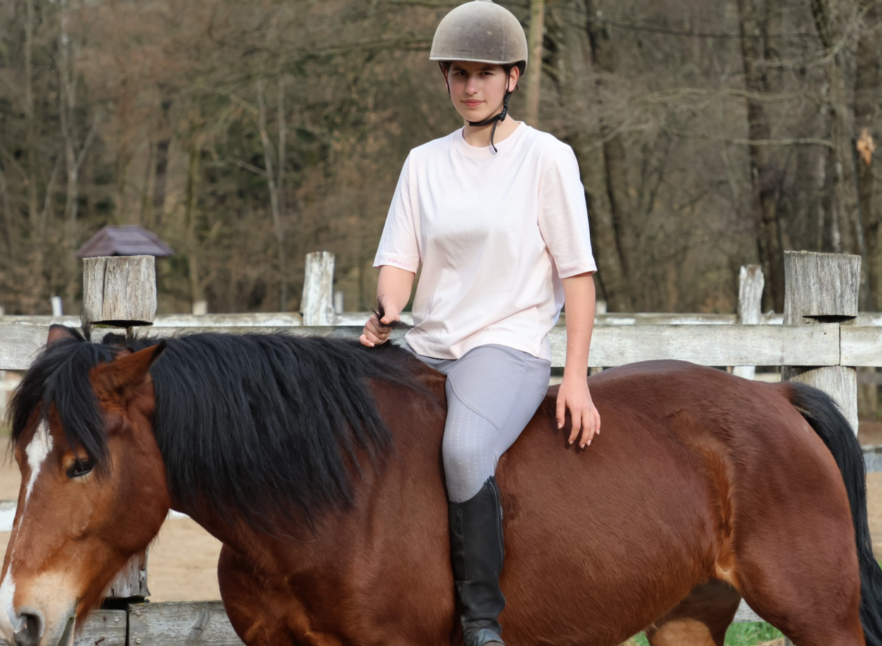 Tricou roz șic / Chic pink T-shirt [3]