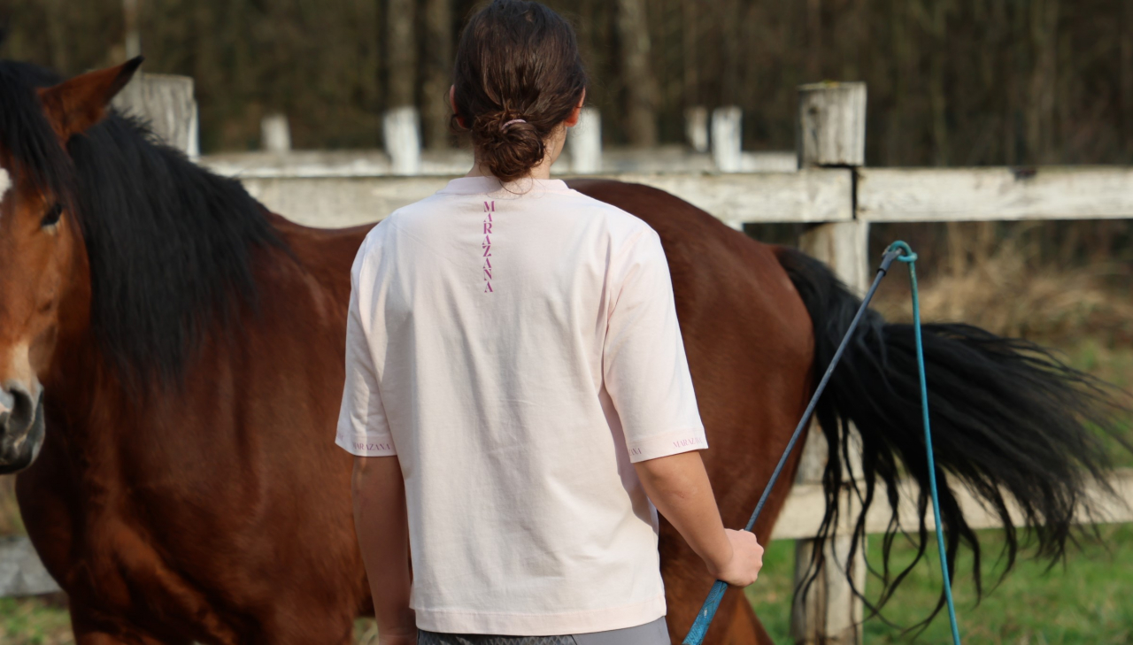 Tricou roz șic / Chic pink T-shirt [18]
