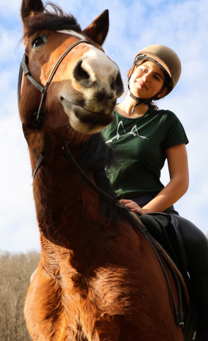 Tricou „Gând verde” / „Green Thought” t-shirt  - fete, femei / women - organic [11]