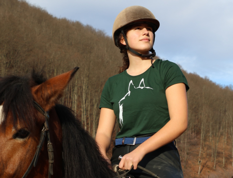 Tricou „Gând verde” / „Green Thought” t-shirt  - fete, femei / women - organic [1]