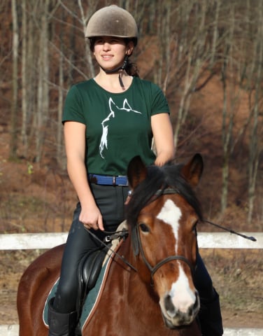 Tricou „Gând verde” / „Green Thought” t-shirt  - fete, femei / women - organic