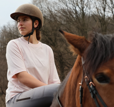 Tricou roz șic / Chic pink T-shirt [4]