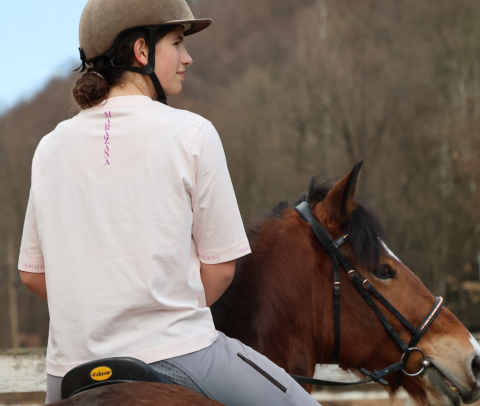 Tricou roz șic / Chic pink T-shirt [3]