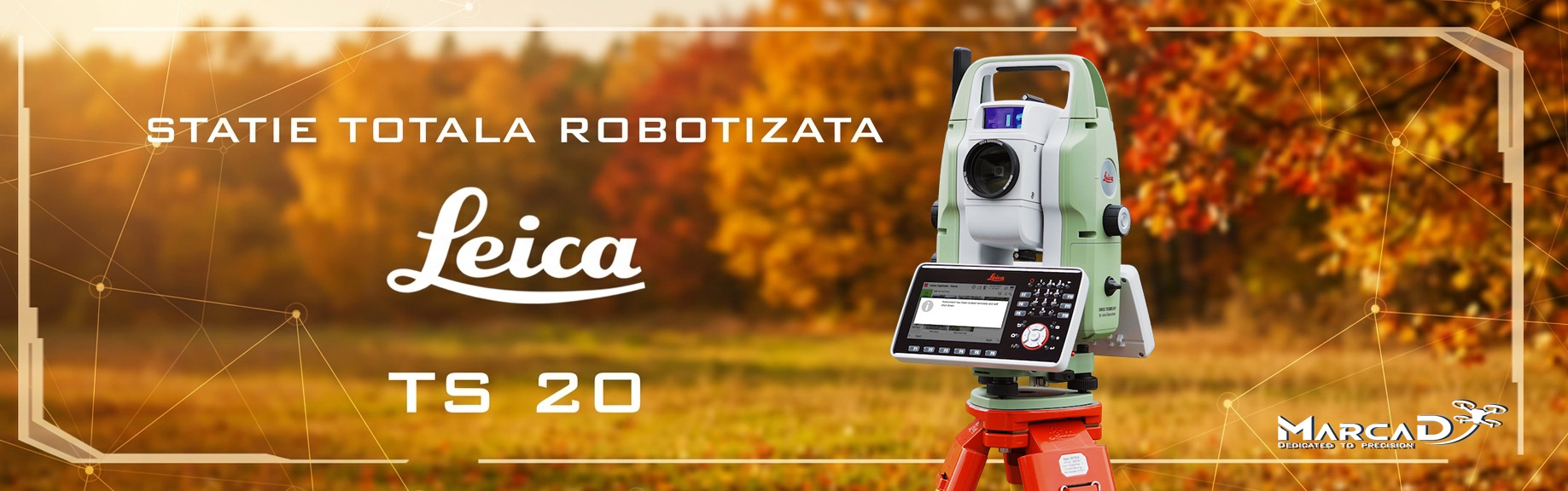 Statie totala Leica robotizata TS20