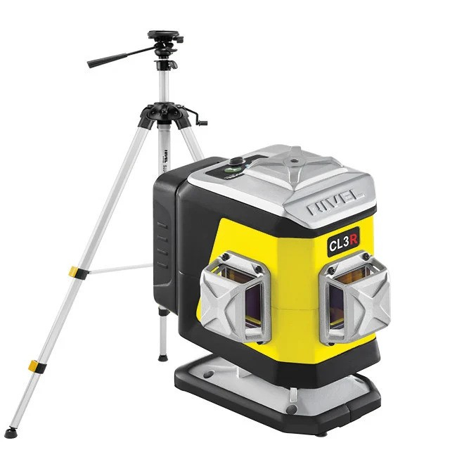 Laser roșu în cruce (3 x 360°), Bluetooth, Nivel System - CL3R [6]