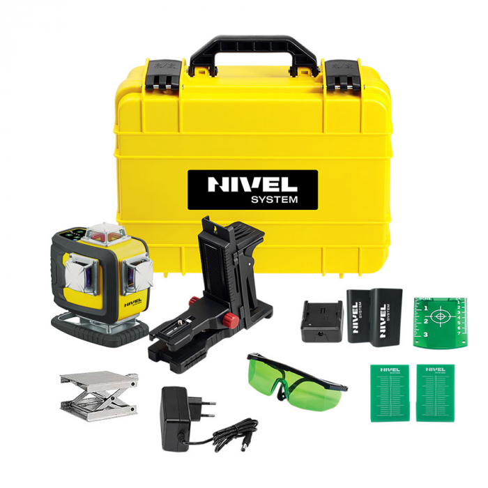 Laser verde în cruce (4 x 360°), Bluetooth, Nivel System - CL4D-G [5]