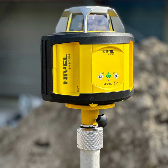 Nivela laser rotativa Nivel System NL500G Digital - Nivel System [5]