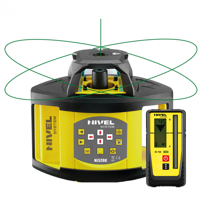 Nivela laser rotativa Nivel System NL520G Digital [1]