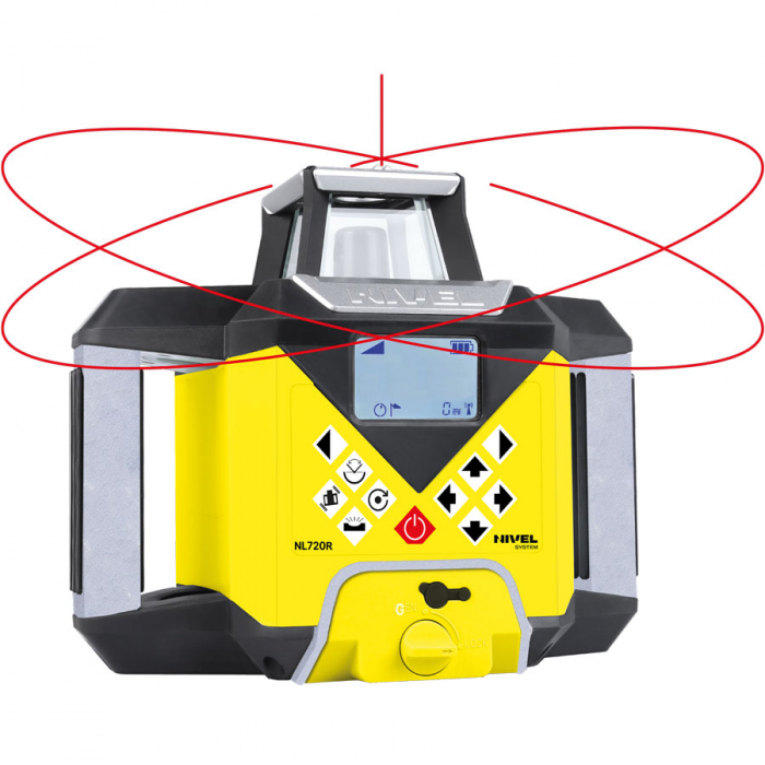 Nivela laser rotativa Nivel System NL720R Digital [1]