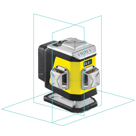 Lasere in cruce - Laser albastru în cruce (3 x 360°), Bluetooth, Nivel System - CL3B
