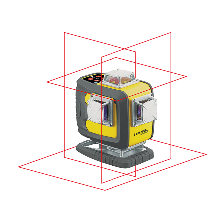 Lasere in cruce - Laser roșu în cruce (4 x 360°), Bluetooth, Nivel System - CL4D-R