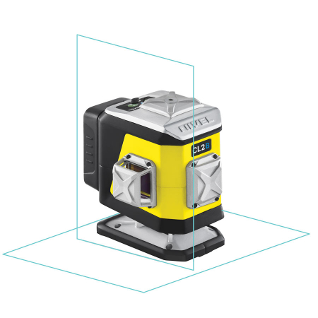 Lasere in cruce - Laser albastru în cruce (2 x 360°), Bluetooth, Nivel System - CL2B